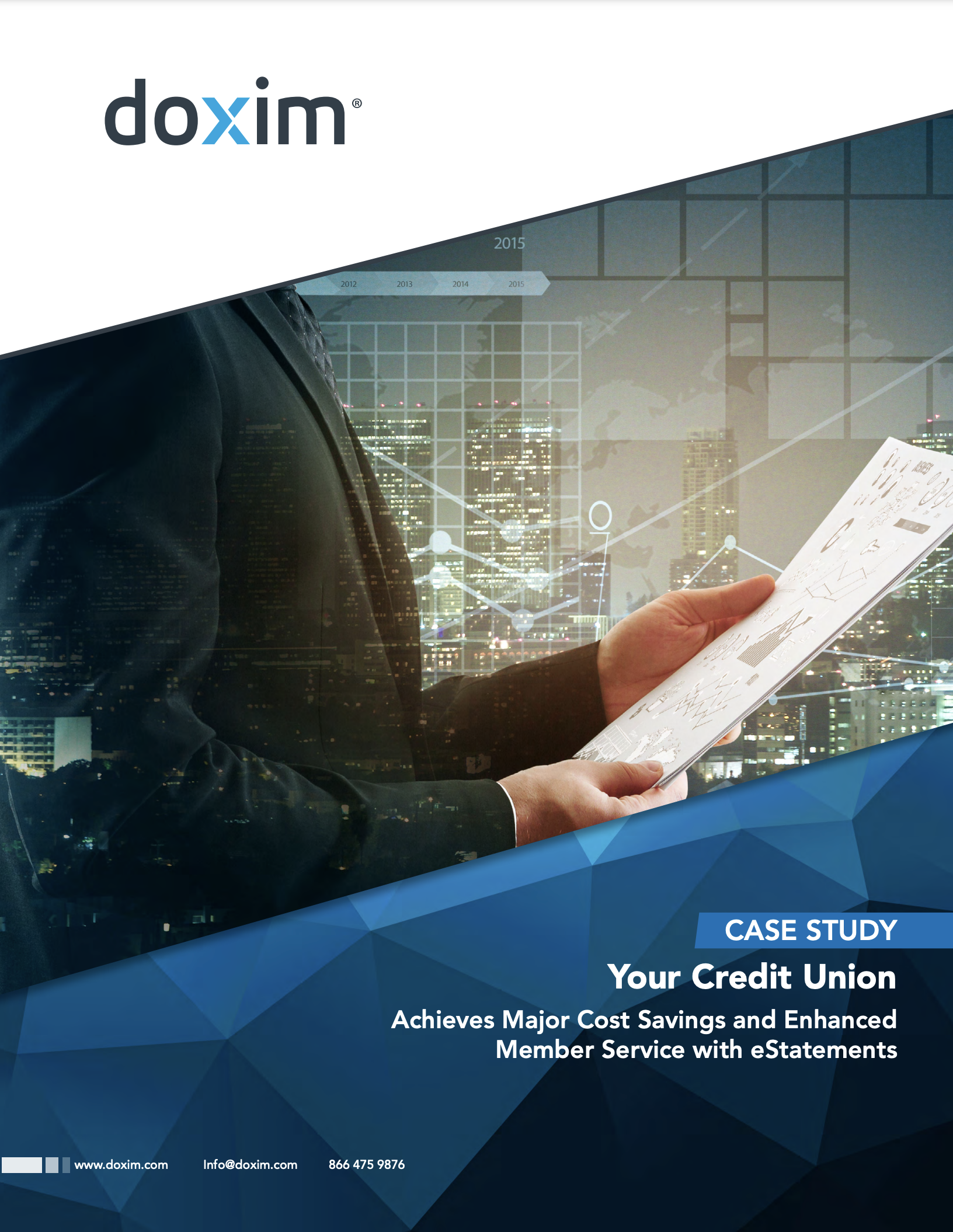 Case Study: Your Credit Union Achieves Major Cost Savings and Enhanced Member Service with eStatements