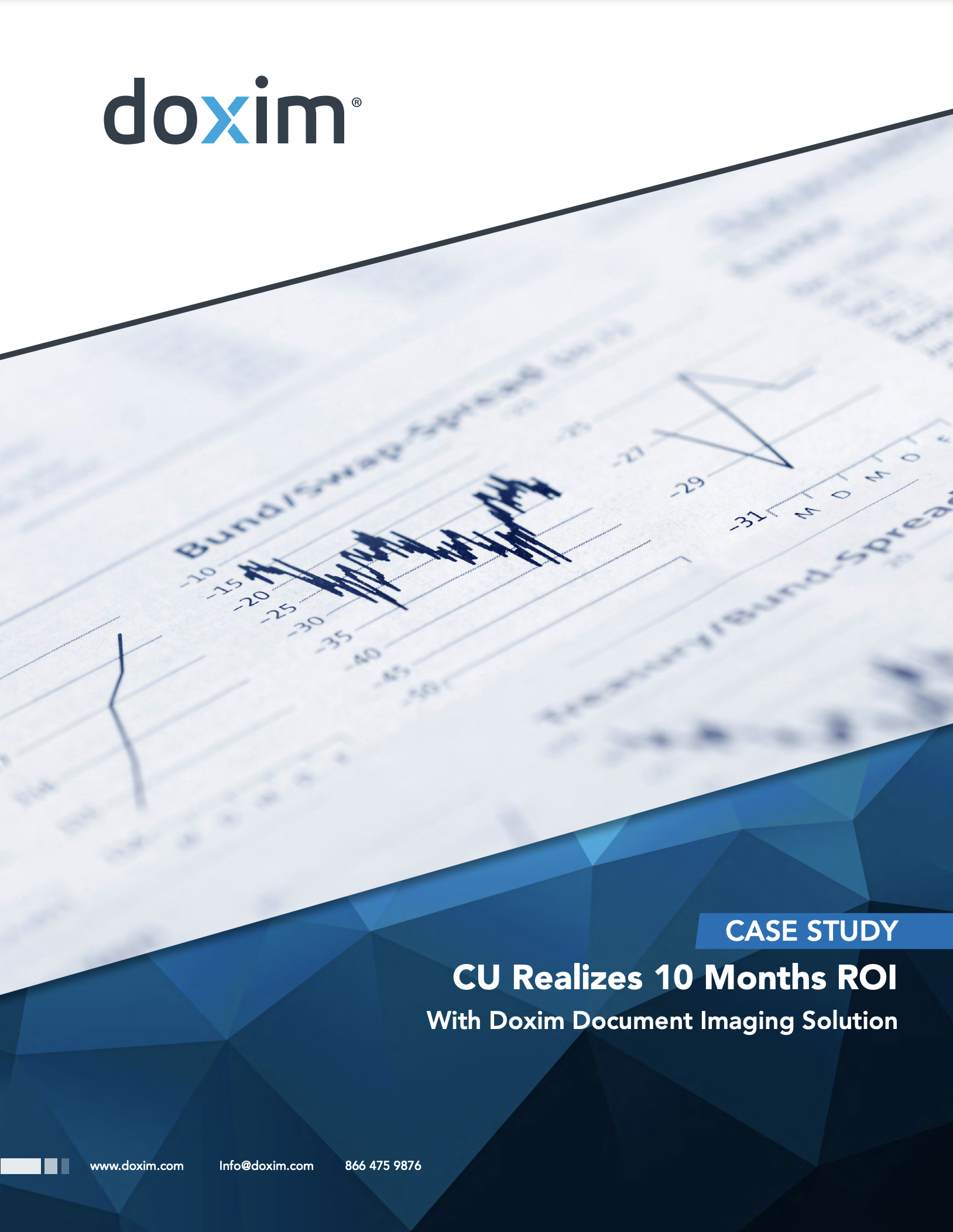 Case study: CU Realizes 10 Months ROI With Doxim Document Imaging Solution
