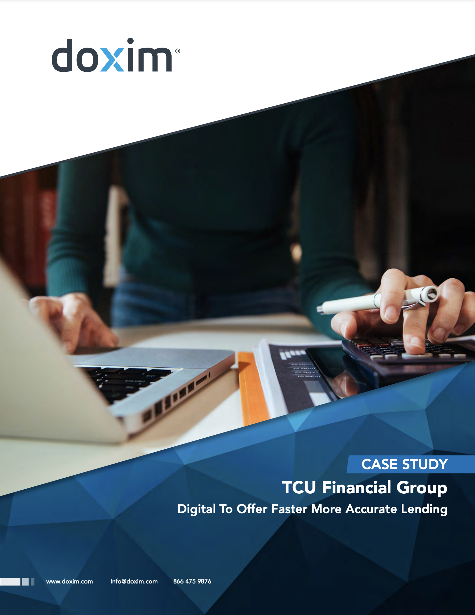 case study: TCU Financial Group Digital To Offer Faster More Accurate Lending