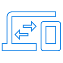 Omnichannel delivery icon