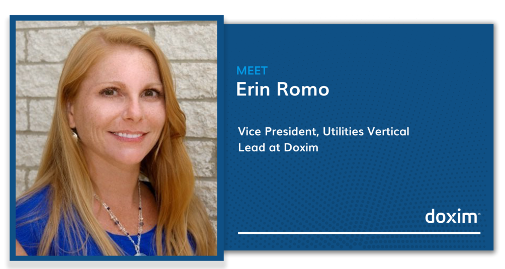 Meet Erin Romo, Vice President, Utilities Vertical Lead