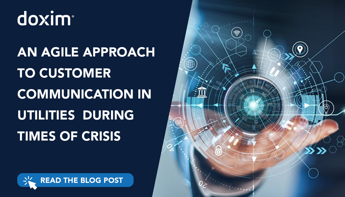An Agile Approach to Customer Communication in Utilities During Times of Crisis