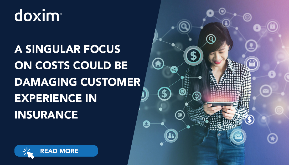A Singular Focus on Costs Could Be Damaging Customer Experience in Insurance