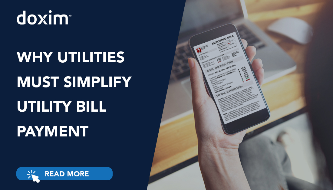 Why Utilities Must Simplify Utility Bill Payment