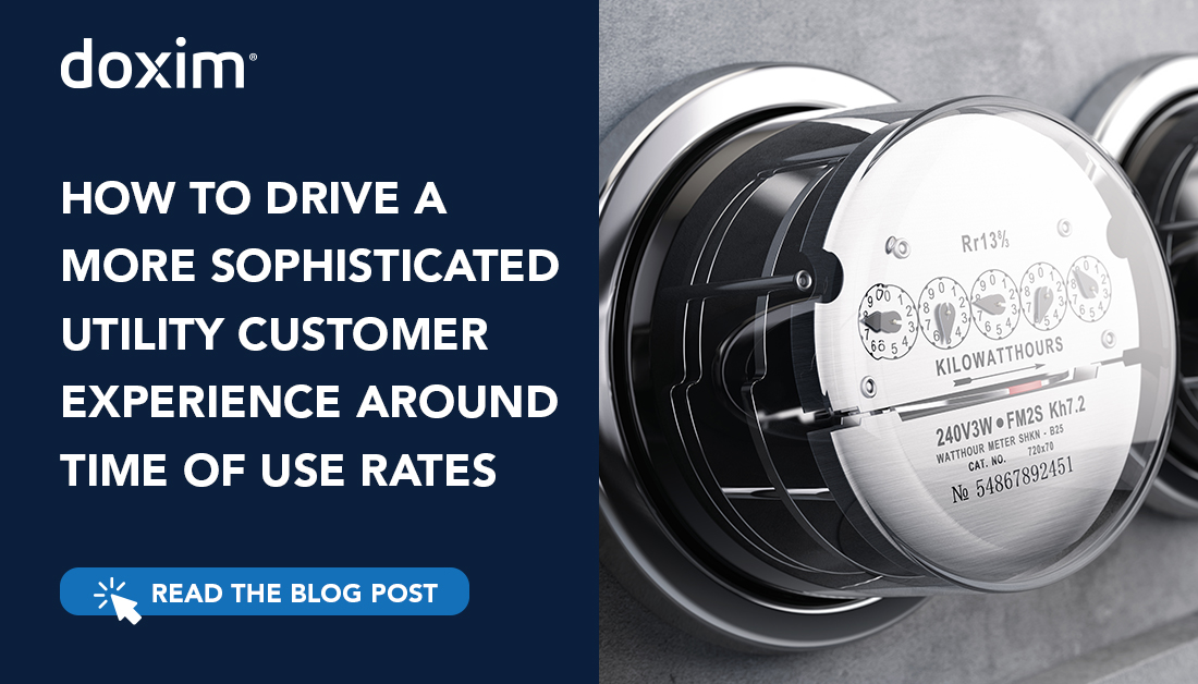 How to Drive a More Sophisticated Utility Customer Experience Around Time of Use Rates