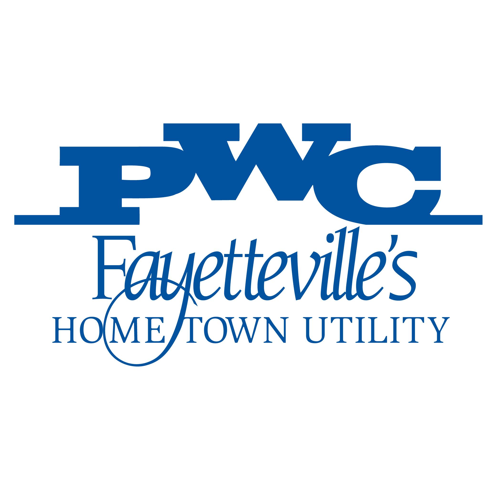 PWC Fayetteville's Home Town Utility Logo