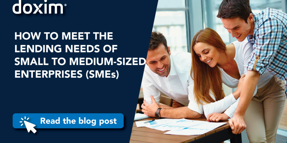 HOW TO MEET THE LENDING NEEDS OF SMALL TO MEDIUM-SIZED ENTERPRISES (SMEs)