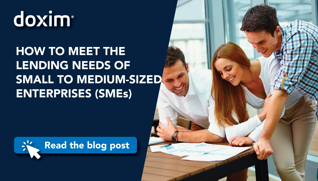 HOW TO MEET THE LENDING NEEDS OF SMALL TO MEDIUM-SIZED ENTERPRISES (SMEs)